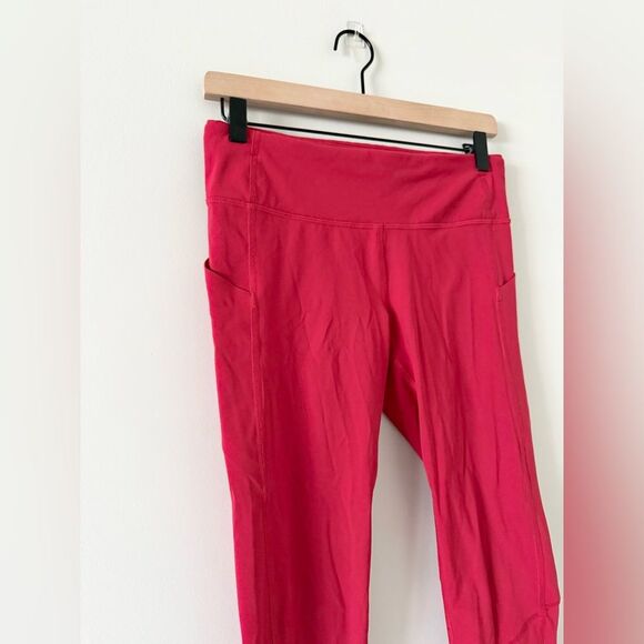 Lululemon High Waist Legging in Red - Size 6 - Picture 2 of 5